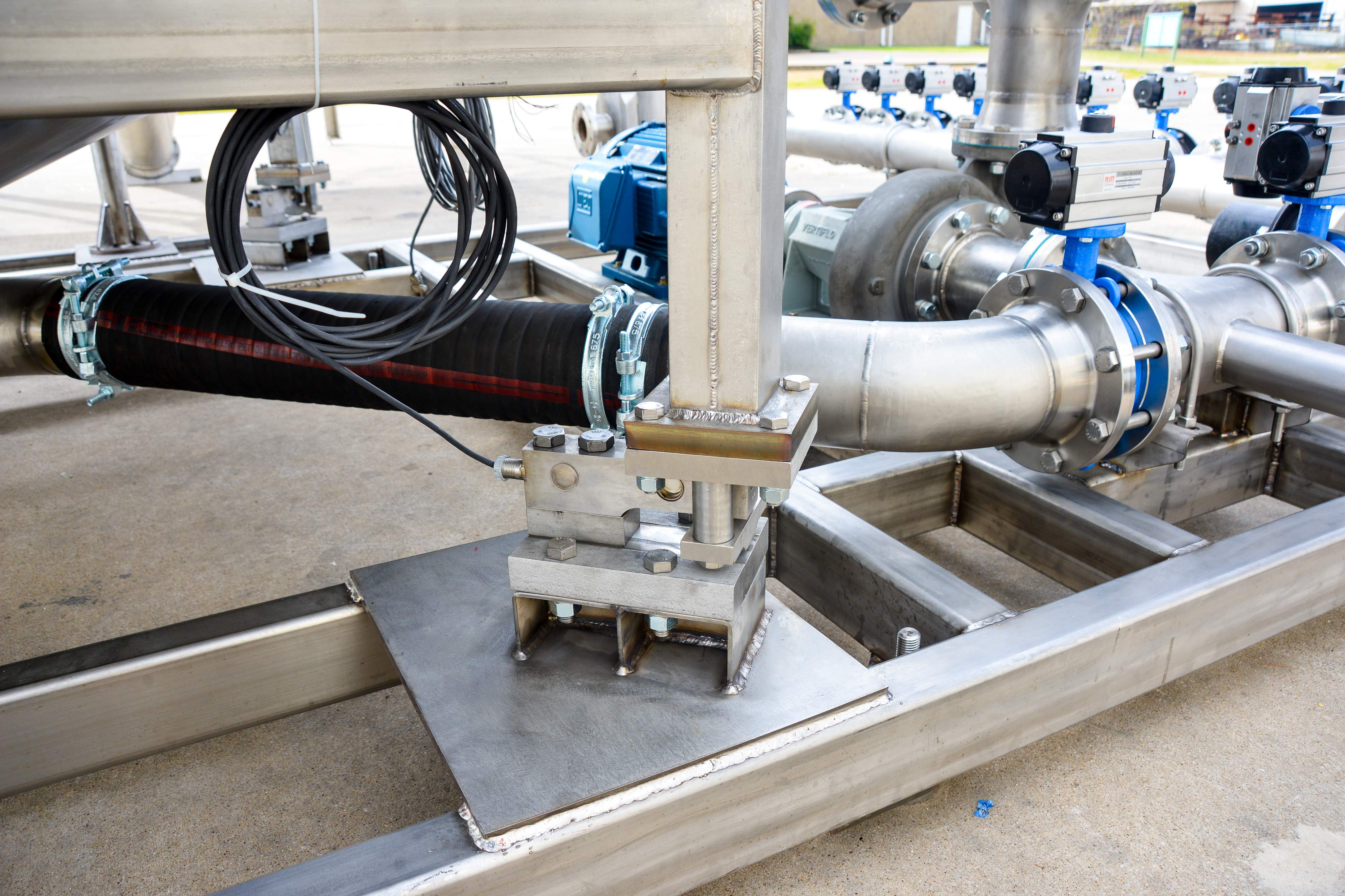 Close up of J.May Equipment